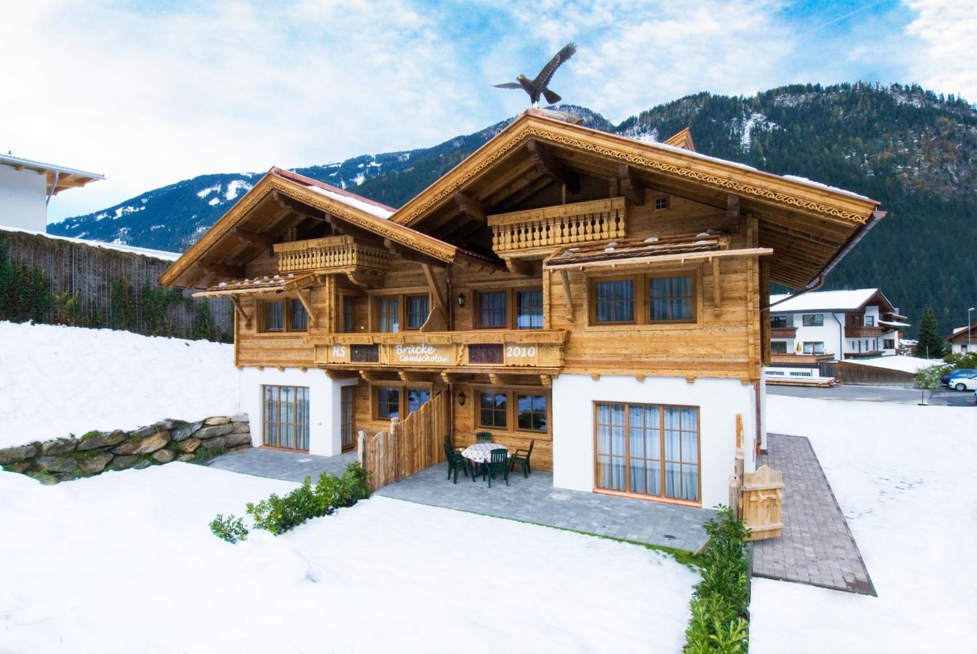 Alpenchalet Brucke Villa Mayrhofen Exterior foto